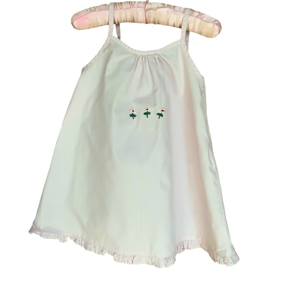 Lili Gaufrette Pink DRESS SZ   SIDE ZIP 100% COTTON